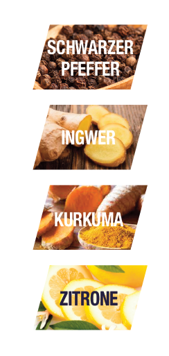 Schlankheitskur mit Gewürzen und Zitrone