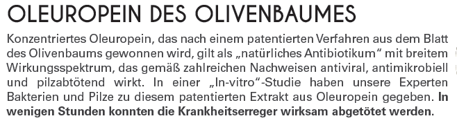Oleuropein gegen Candida albicans