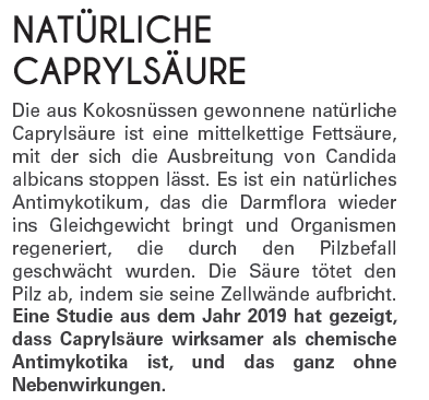 Caprylsäure gegen Müdigkeit